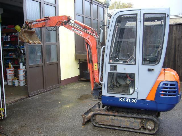 Kubota KX41-2 mini excavator