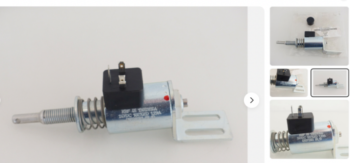 Nußbaum Solenoid Valve / Lifting Solenoid NG4 24 VDC COMBI LIFT 4.40 S PLUS HYMAX II 4000 S