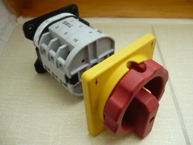 Control switch Reversing switch Rotary selector switch reversing switch Stenhoj 2.30F