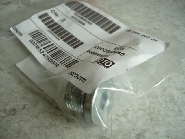 Drain plug O-ring plug Kubota KX015-4 KX016-4 KX018-4 KX019-4 mini excavator RG20886090