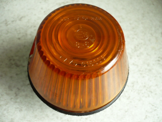 Flashing light Ruhla lens flasher DDR VEB Takraf VTA forklift DFG 6302