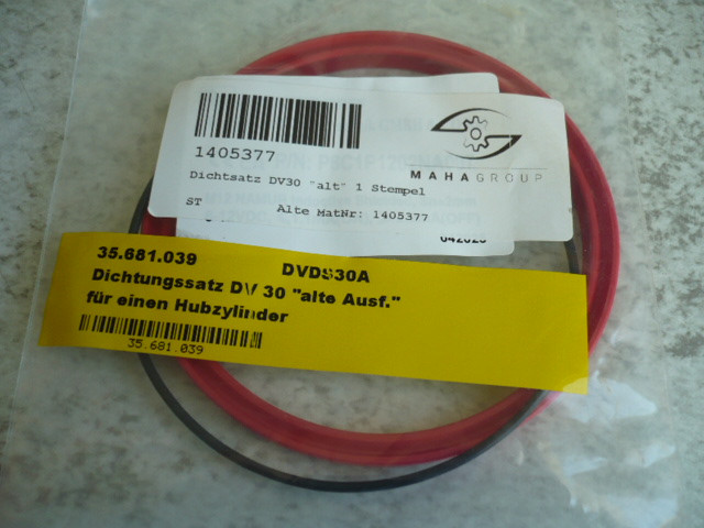 Sealing kit Slift Duett Type DV 30.19 - DV 35 = DVDS 30A old version lifting platform 2-ram inground lift