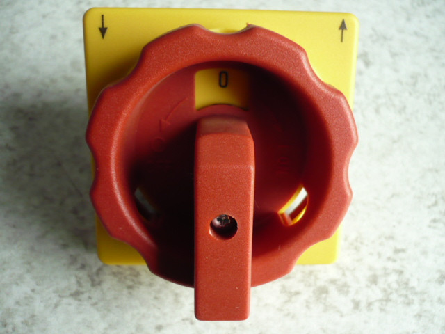 Toggle handle rotary selector switch up down switch Consul H500 Zippo 1930 Stenhoj 2.30F