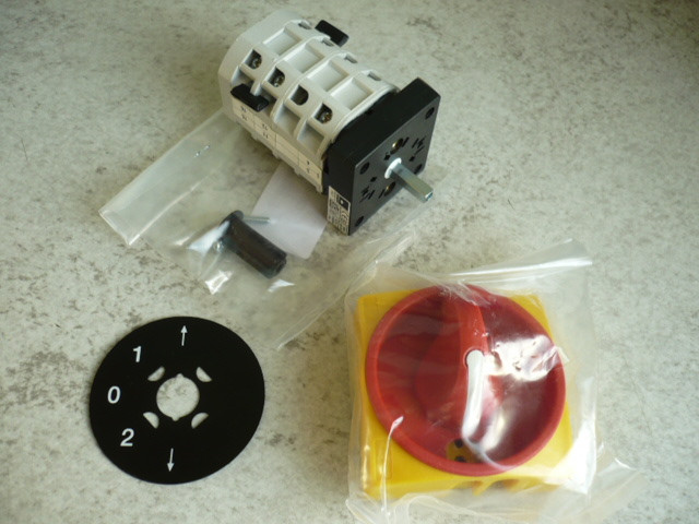 Reversing switch Control switch Rotary selector switch Ravaglioli RAV KP KPN305