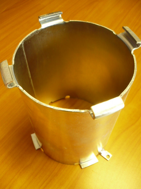 Spacer sleeve mounting increase for support plate Zippo H389 (180mm increase)