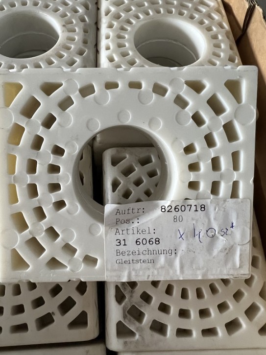Sliding block / slide rail / slide shoe / sliding element – ​​Slift Type CO2.30E3 - CO2.35E3 - CO2.40E3 - CO2.50E3