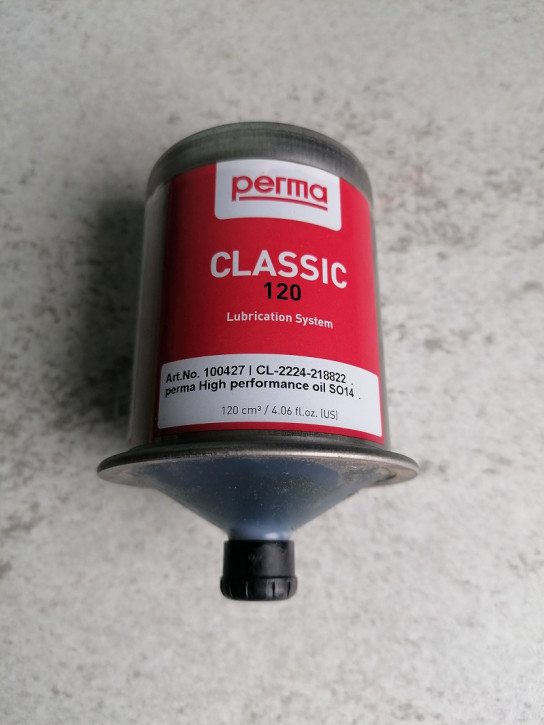 Lubricator Perma Tec Classic SO14 Oil 18231.1 Classic 2.25 - H 105 - H 109 - H111 (Lubricant type SO14)