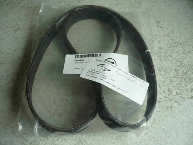 V-ribbed belt, ribbed belt, flat belt, V-belt drive belt Maha ECON 2 II
