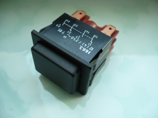 Push button device switch 2 pin switch MARQUAR Nußbaum SPL 4000 lift