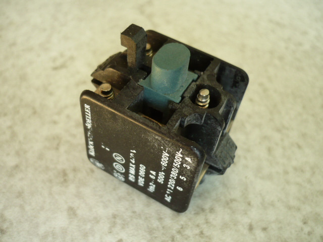 Contact block contact element switching contact relay contactor Zippo control 1511 1521
