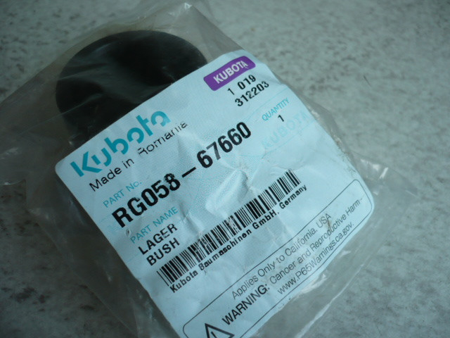 Bearing bush bucket bush steel bush Kubota KX015-4 KX016-4 mini excavator RG05867660