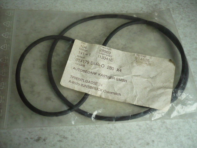 O'Ring O-Ring JAB seal stamp sealing hydraulic cylinder J.A.Becker 074179