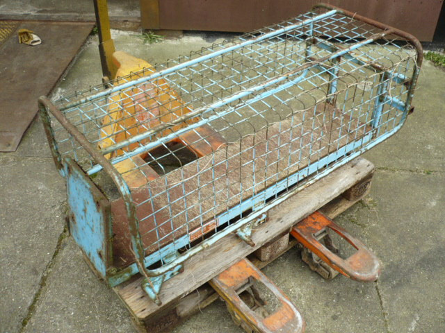 Working cage inclined elevator Roofing elevator building lift Böcker Steinweg Teupen