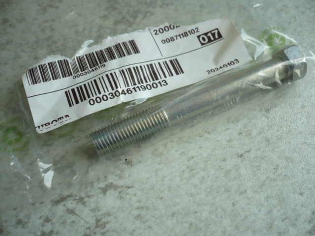 Screw bolt connecting piece link bucket Kubota KX41-3 mini excavator 0117351080