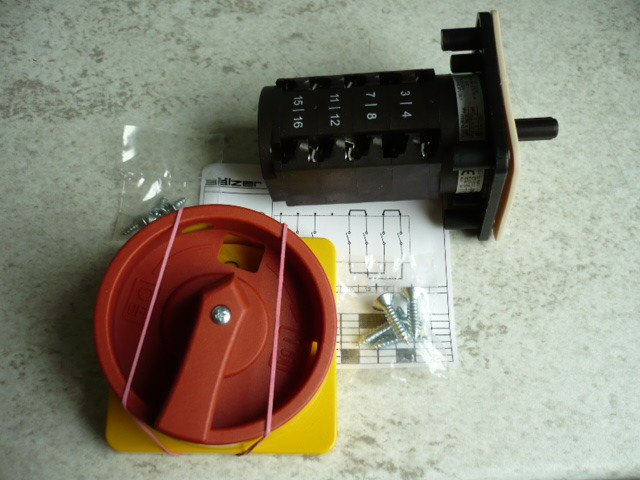 Sälzer reversing switch control switch main reversing switch Ravaglioli RAV KPN 305 KP 301