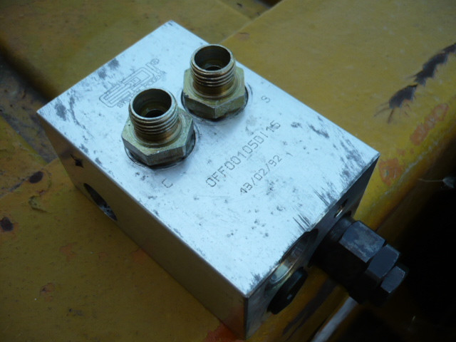 Control block EDI control valve valve Nußbaum Unilift scissor lift 2.35 TTS TTKAS