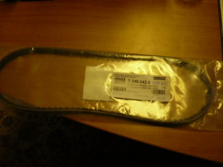 V-belt V-Belt for KÄRCHER 7.348-242.0 HDS 1000 DE