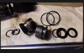 Gasket set Orsta swivel cylinder hydraulic cylinder UT 082 Tractor Multicar snow plow