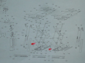 Sliding disc sliding piece sliding block nussbaum ATT Jumbo Lift 3200 NT