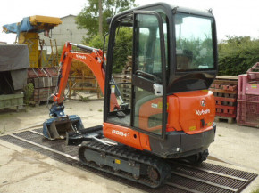 Side mirror rear view mirror outside mirror Kubota KX015-4 / KX016-4 / KX018-4 / KX019-4 / KX61-3 mini excavator