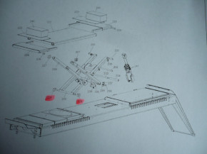 Sliding disc sliding piece sliding block sliding block nussbaum Unilift Uni-Lift 3500