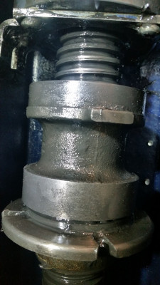 lock nut, safety nut nut for Hofmann Type GTE 2500 Duolift 2500 GT/GTE BT/BTE, MT/MTE 2500, MSE 5000