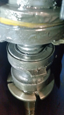 lock nut, safety nut nut for Hofmann Type GTE 2500 Duolift 2500 GT/GTE BT/BTE, MT/MTE 2500, MSE 5000