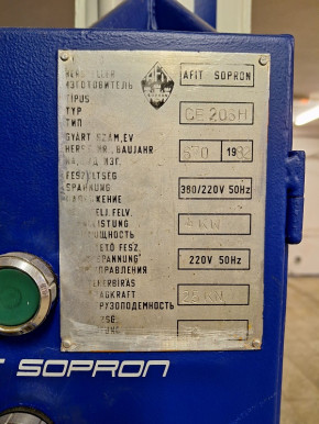Lifting nut for AFIT Sopron Typ CE 205, CE 206 H / AFV Sopron CE 205 / CE 205T lift (with trapezoidal thread 49x6, 70mm length and 68mm outside diameter)