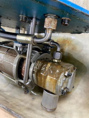 Motor electric motor sub-oil motor 3KW with foot Nussbaum SPL 3500 Plus / Sprinter 3000 Express Mobil / Unilift 3500 NT Plus / 2.35 TS / 992658