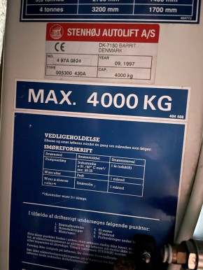 Wire rope control rope safety rope Bowden cable Stenhoj Major 673458