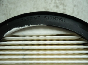 Solberg 10 Paper Filter Element, 1-3/8" Height, 4" Outer Diameter