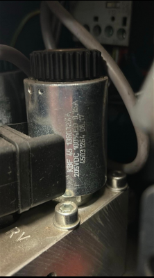 2/2 way seat valve solenoid valve Nussbaum Sprinter Mobil 2500 Autolift