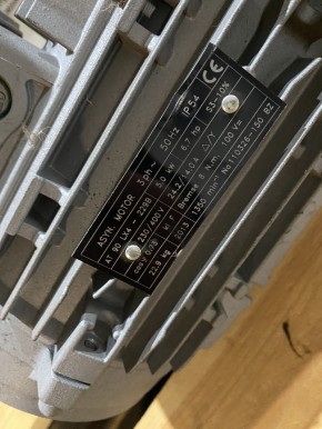 Motor ATMA CSM electric motor drive spindle drive control page MWH Consul 5Kw
