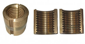 lift nut for HTC / ETG lifting platform type HIEV 2-4 (half shells with trapezoidal thread 45x6)