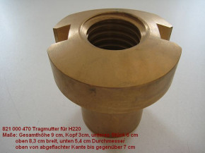 lifting nut, load nut for Koni lift Type KO2M20, KN2, M20, 3532/T719