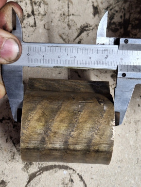 safety nut for Ravaglioli RAV lift KPN / KP / KP124N6 versions (60mm long, right-hand thread, one motor or two motor)