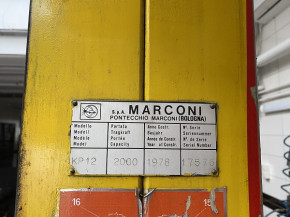 lifting nut for Ravaglioli / MARCONI lift KP 121/2, KP 121-3, KP 123D, KP 301, KP 124, KP 125, KP 126, KP 305, R 121-305 (right-hand thread) Ø40x6
