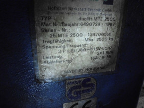 up/down switch reversing switch control switch Hofmann Duolift Type MT/MTE 2500 MSE 5000
