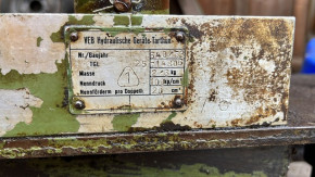 Seal kit, cup seal, Kautasit 1145 hand pump 1 tons 1,5 tons VEB Takraf Scissor lift Lunzenau