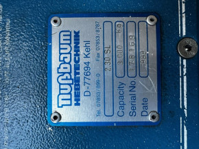 Lift nut for Nussbaum lift Type SL 2.25 SL 2.30 SL 2.32 (rope controlled) (TR 45x6)
