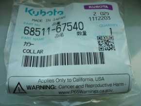 collar collar bush spacer ring Kubota KX41 mini excavator 6851167540