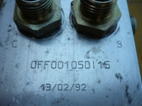 Control block EDI control valve valve Nußbaum Unilift scissor lift 2.35 TTS TTKAS