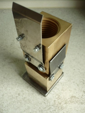 Lifting nut + safety nut + Locking plates for Zippo lift type 1401 1411 1412 / 4 tons lift