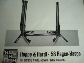 lift pad, rubber pad, rubber plate for Hoppe & Hardt lifting platform ZSB 70 (110mm x 35mm)