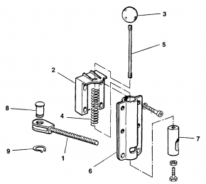 lubrication felt holder for oil tank Beissbarth Romeico R 224 until R 236 lift