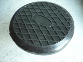 Plug-in mushroom holder with turntable support plate Herrmann Typ Swingarm 2.50 swivel arm 3.5-6.5t