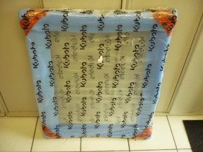 Windshield top with frame window Kubota KX61-3 71-3 cabin RG51847502