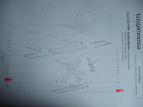 Sliding disc sliding piece sliding block  nussbaum Unilift Uni-Lift 3500