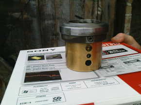 Lifting nut for AFIT Sopron Typ CE 205, CE 206 H / AFV Sopron CE 205 / CE 205T lift (with trapezoidal thread 49x6, 70mm length and 68mm outside diameter)