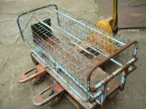 Working cage inclined elevator Roofing elevator building lift Böcker Steinweg Teupen